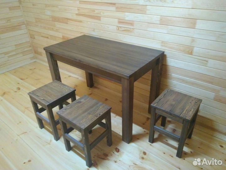 Табурет, стол