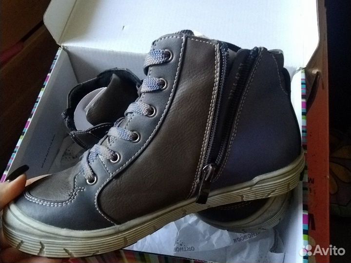Ботинки ортопедические для мальчика размер