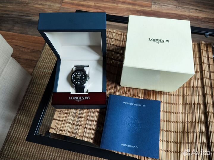 Часы Longines Conquest Ceramic 41mm L3.657.4