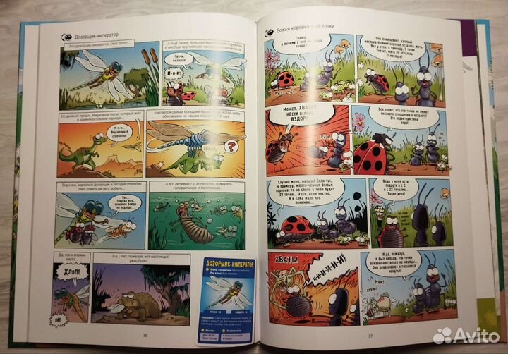 Комиксы о насекомых