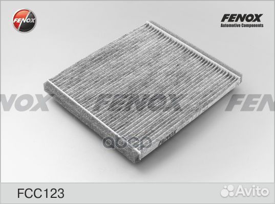 Фильтр салона FCC123 fenox