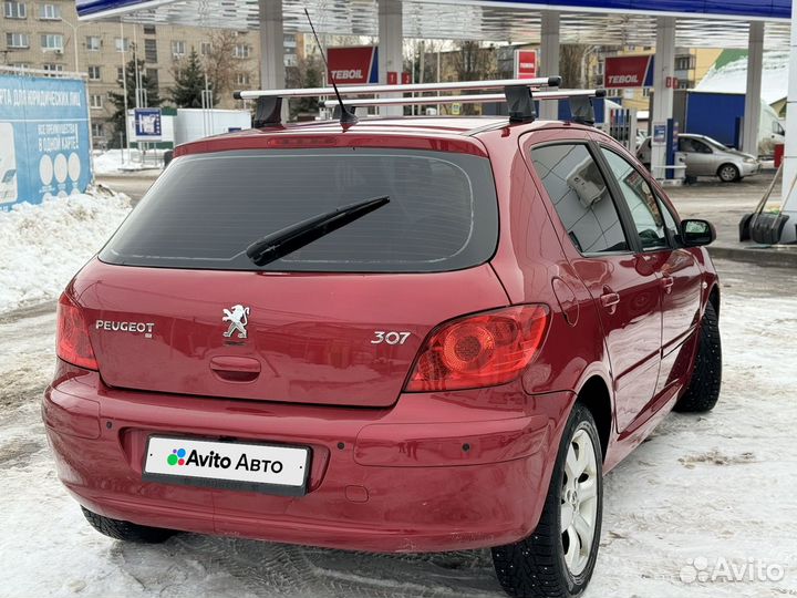Peugeot 307 1.6 AT, 2005, 289 000 км
