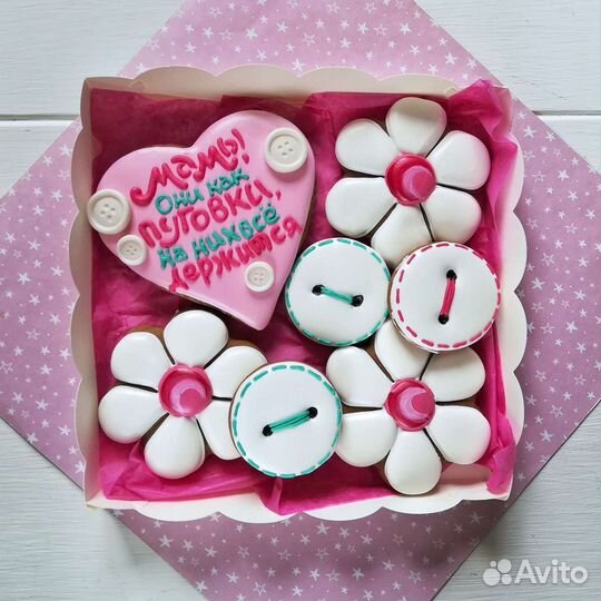 Самые вкусные и красивые пряники для любимой мамы