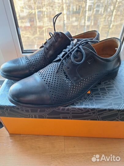 Мужские ботинки р.41 кожа