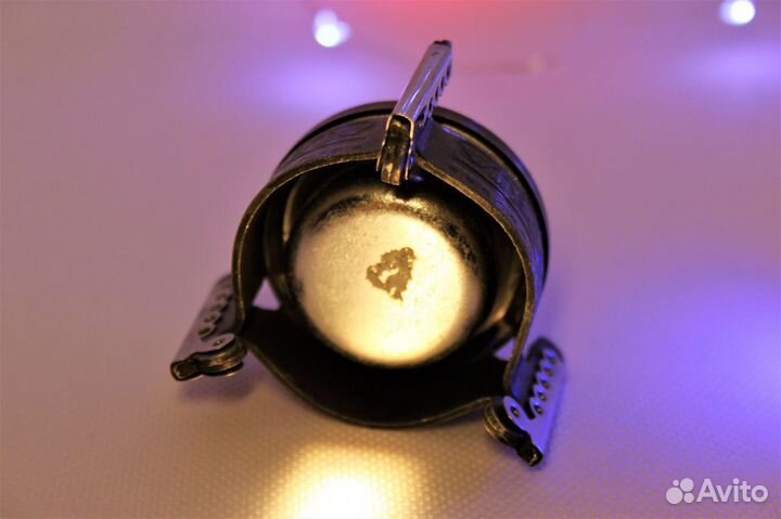 Редкие твердые духи СССР 1985. Мельхиор. Винтаж