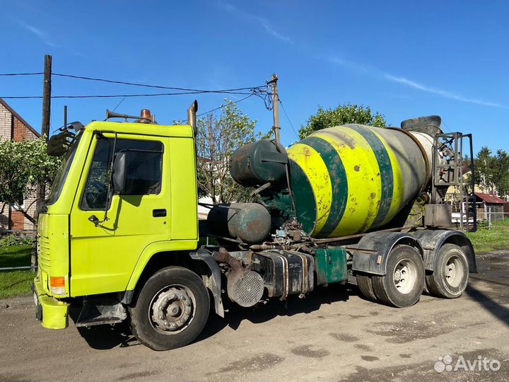 Автобетоносмеситель Volvo FL10, 1990