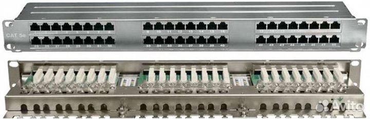 Hyperline pphd-19-48-8P8C-C5E-SH-110D Патч-панель