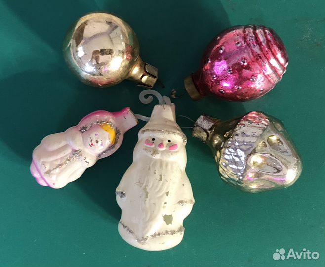 Елочные игрушки СССР малютка