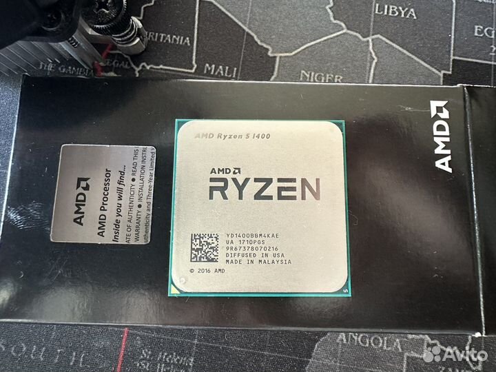 Процессор AMD Ryzen 5 1400 BOX