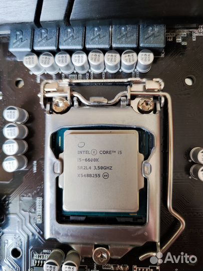 Ga-z170-hd3 DDR3 +i5-6600K +16Gb Crucial Ballistix