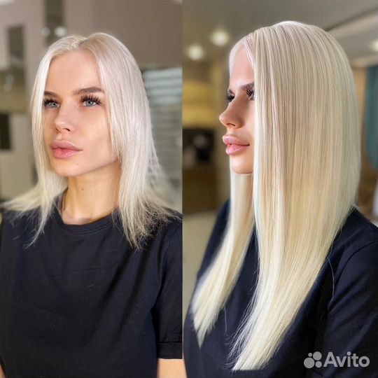 Наращивание волос с гарантией Коррекция