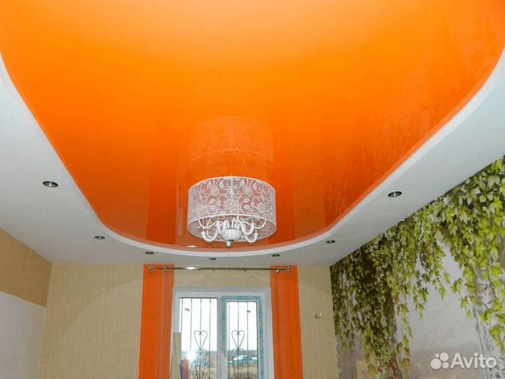 Натяжные потолки