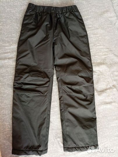 Болоневые теплые штаны для девочки 134 р