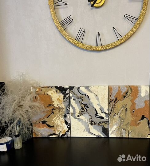 Картина Fluid art