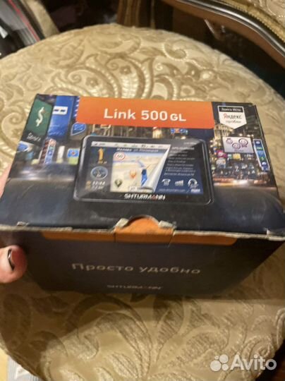 Портативный gps-навигатор sturmann link 500 gl