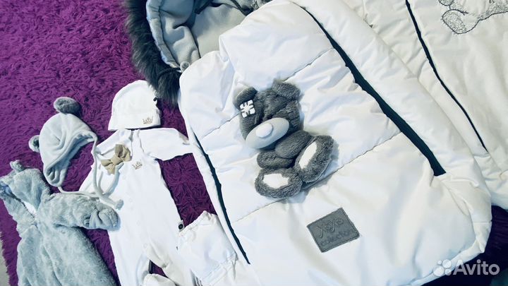 Комплект на выписку зима