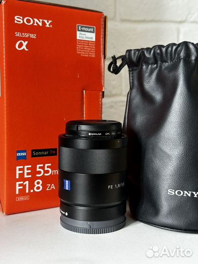 Объектив Sony FE Sonnar T* 55mm f/1.8 ZA