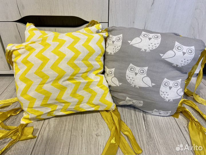 Бортики в кроватку