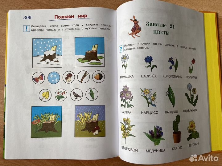 Годовой курс развивающих занятий 4-5 лет