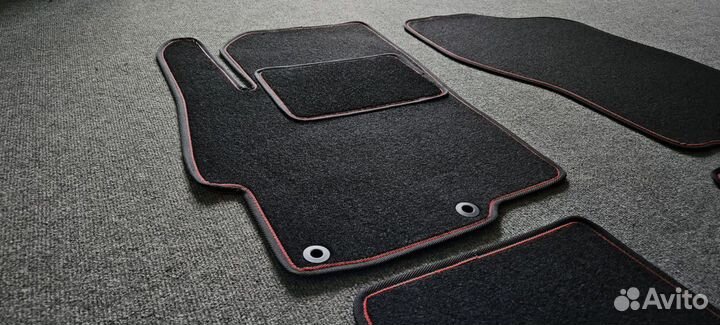 Ворсовые коврики для Mitsubishi Lancer X