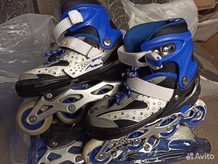 Роликовые коньки р-р 34-37 (раздвижные)