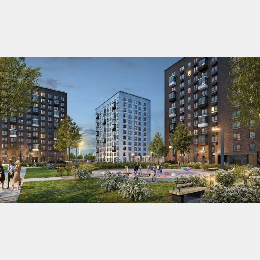 2-к. квартира, 53,2 м², 12/15 эт.