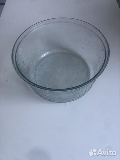 Стеклянная чаша(огнеупорная)