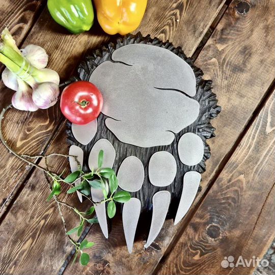 Подставка под горячее «Лапа медведя»