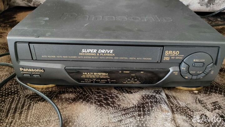 Видеомагнитофон panasonic SR 50