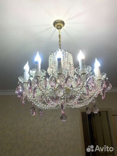 Люстра хрустальная