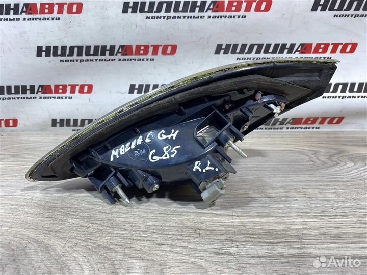 Фонарь левый в крышку багажника Мазда 6 GH
