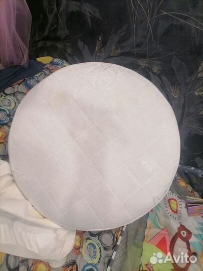 Матрас на круглую кроватку