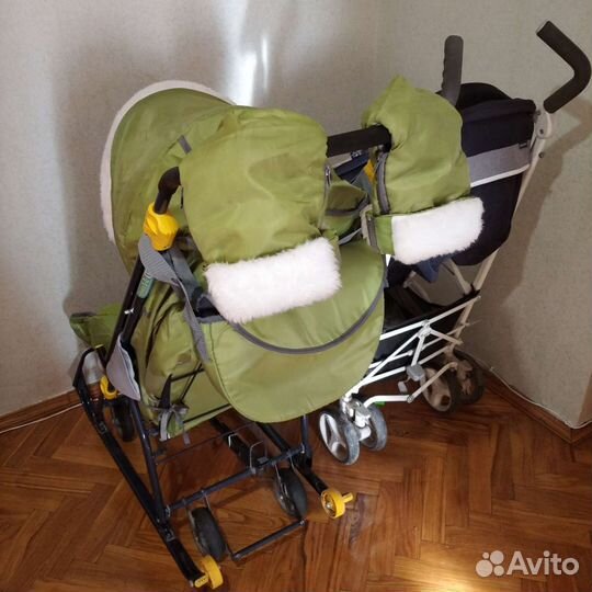 Коляска санки Nika