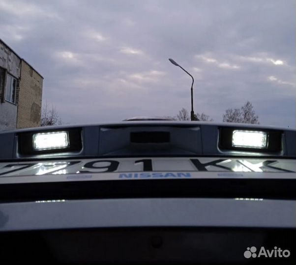 Подсветка номера на Nissan Qashqai Note X-Trail
