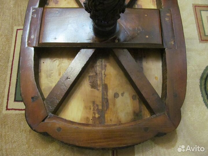 Стол раритет + стеклянный фотонегатив