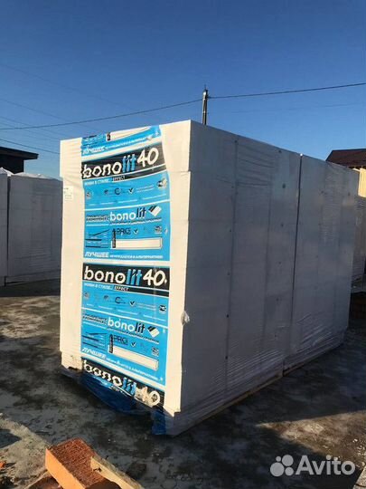 Газобетон Бонолит с Доставкой GZB-6881