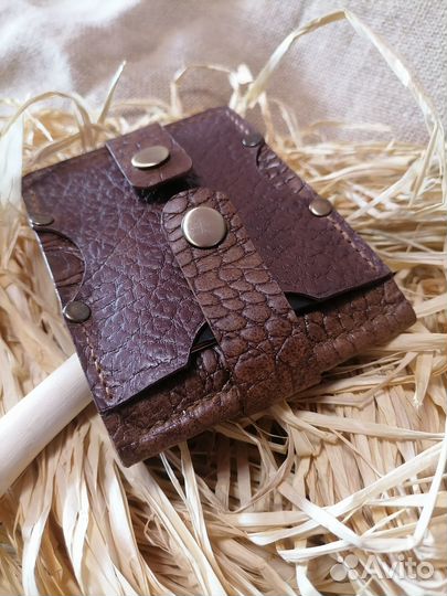 Кошельки из натуральной кожи крс