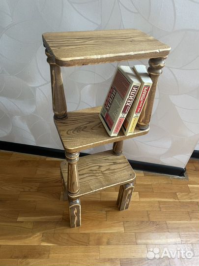 Этажерка дуб ручная работа