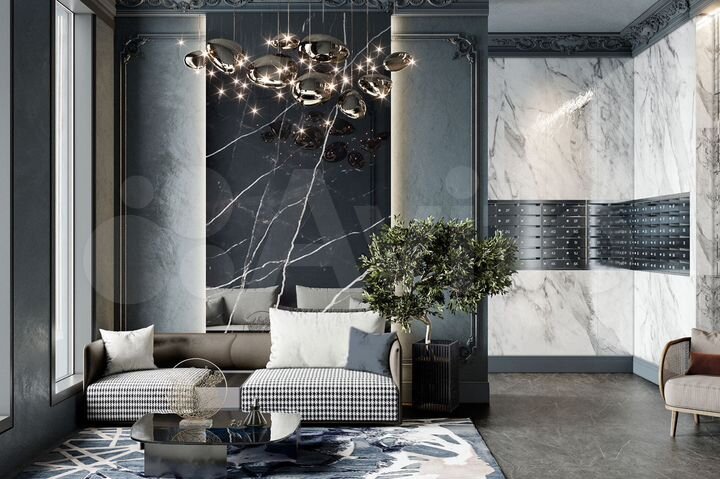 3-к. квартира, 76,8 м², 8/25 эт.