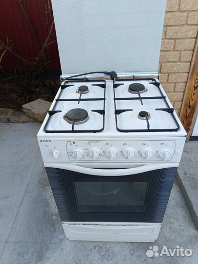 Газовая плита бу indesit