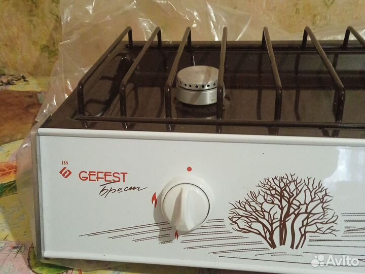 Настольная газовая плита 2 конфорки. Самовывоз