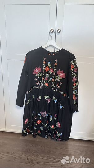 Летнее платье zara m