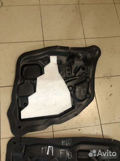 Шумоизоляция дверей Bmw 5 F10