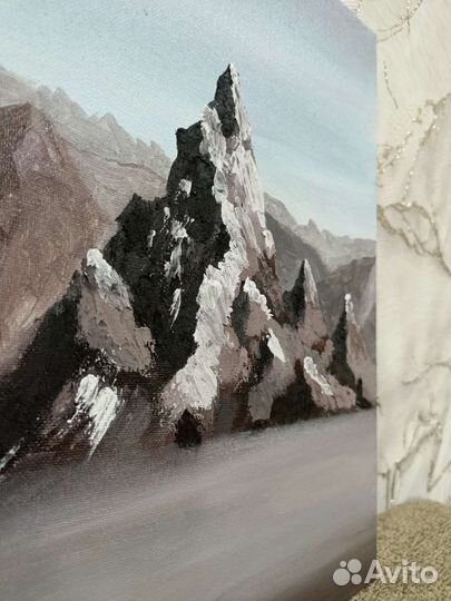 Интерьерная картина акрилом на холсте