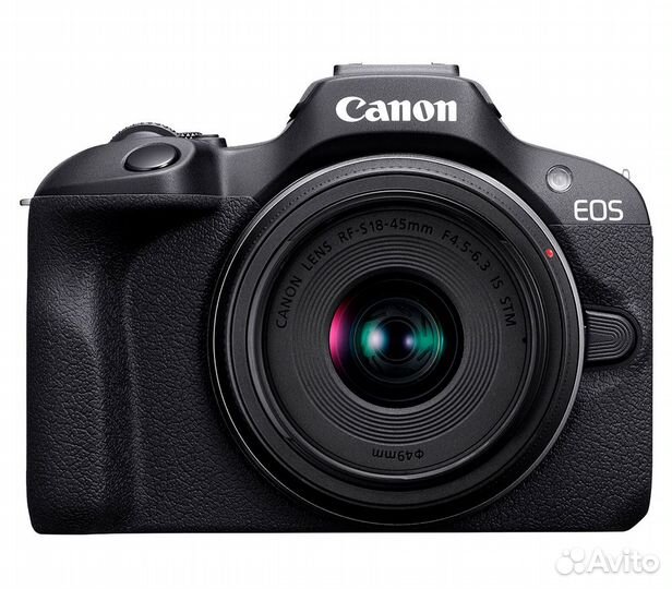 Беззеркальный фотоаппарат Canon EOS R100 Kit 18-45mm IS STM