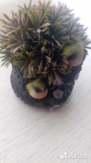 Горшок с цветком