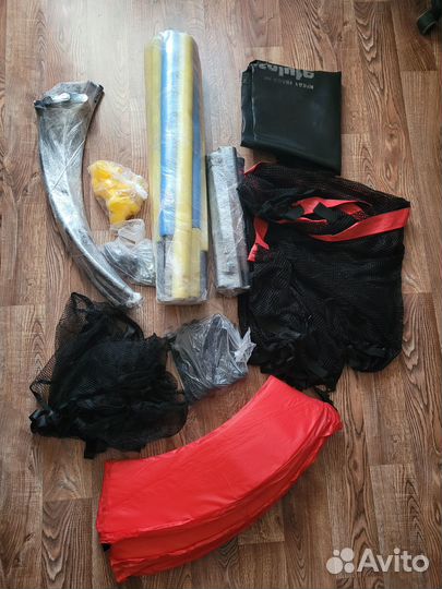 Батут с сеткой