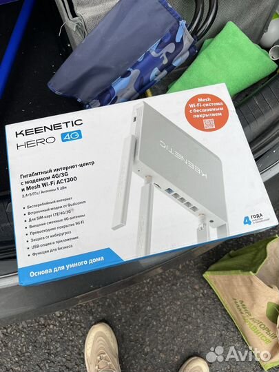 Роутер Keenetic Hero 4G