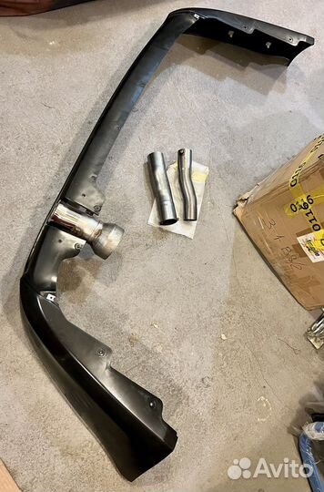 Обвес заднего бампера Chevrolet Aveo T300 седан