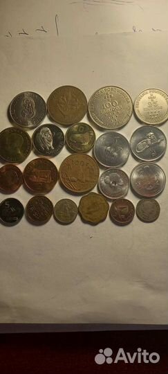 Монеты экзотических стран без Африки(отдельно)